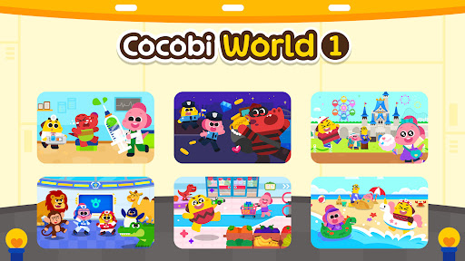 Cocobi World 1 - Kids Game ekran görüntüsü