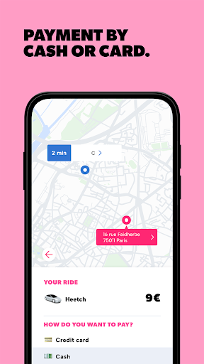 Heetch - Ride-hailing app ekran görüntüsü