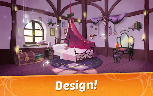 Witch & Cats - Match 3 Puzzle ekran görüntüsü