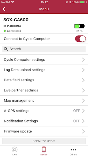 Cyclo-Sphere Control ekran görüntüsü