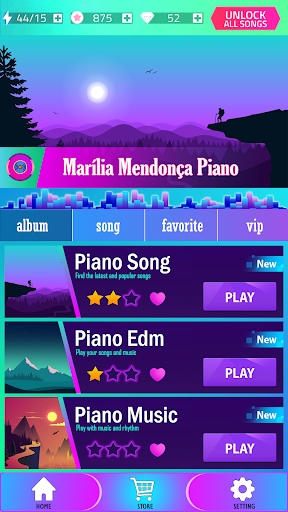 Marília Mendonça Piano Música ekran görüntüsü