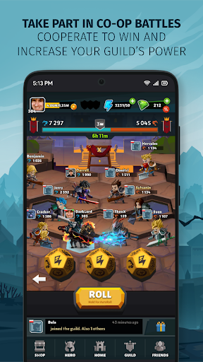 Slash & Roll: Dice Heroes ekran görüntüsü