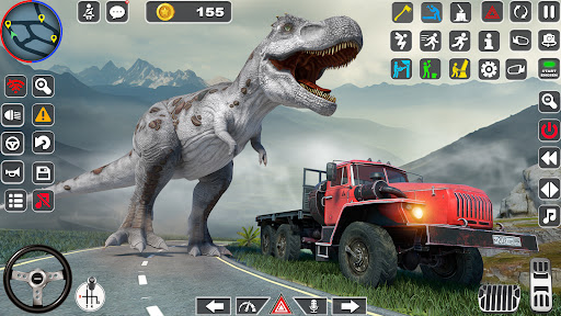 Dino Transporter Truck Games ekran görüntüsü