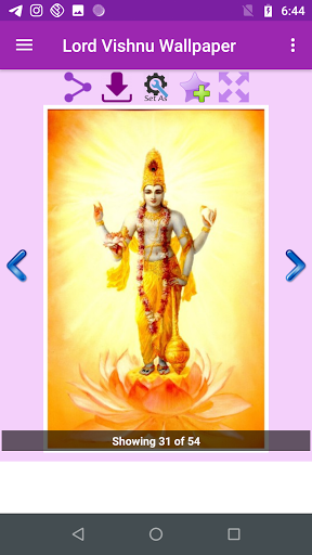 Lord Vishnu Wallpaper ekran görüntüsü