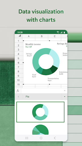 Microsoft Excel: Spreadsheets ekran görüntüsü
