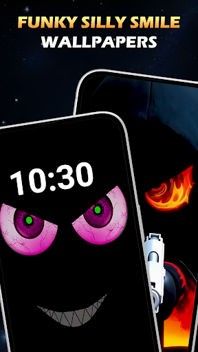 Silly Smiley Live Wallpaper ekran görüntüsü