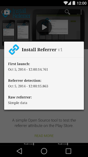 Install Referrer ekran görüntüsü