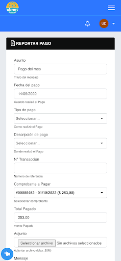 UBNET Truncado ekran görüntüsü