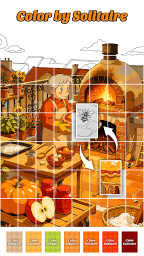Color Solitaire: Jigsaw Puzzle ekran görüntüsü