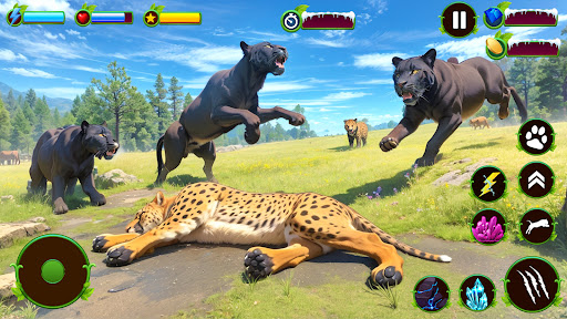 Wild Panther Family Life Games ekran görüntüsü