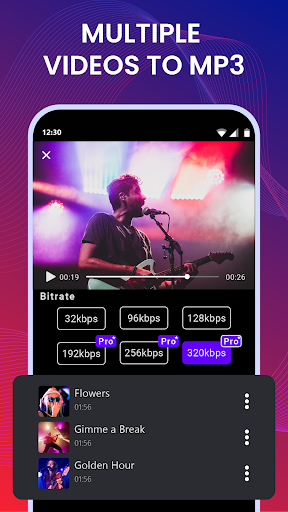 Videodan MP3'e: Ses Çıkarıcı ekran görüntüsü