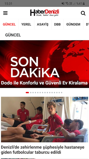 Haber Denizli ekran görüntüsü