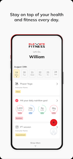 Elevate Fitness Hub ekran görüntüsü