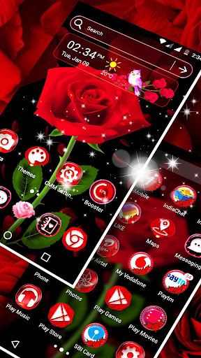 Rose Launcher Theme ekran görüntüsü