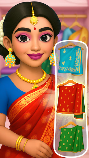 Indian Wedding Saree Designs ekran görüntüsü