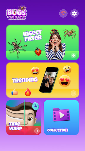 Bugs on Face ekran görüntüsü