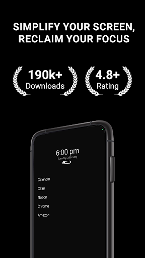 Zen Detox: Minimalist launcher ekran görüntüsü
