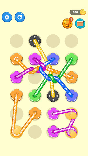 Tangled Line 3D: Knot Twisted ekran görüntüsü