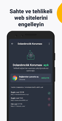 AVG Antivirüs & Koruma ekran görüntüsü