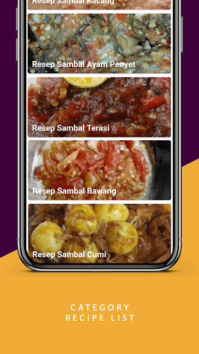 Resep Sambal Nusantara ekran görüntüsü
