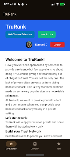 TruRank Mobile ekran görüntüsü
