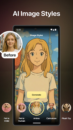 CloneAI AI Video Generator ekran görüntüsü