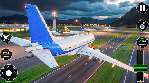 Airplane Simulator 3D Plane ekran görüntüsü