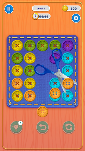 Scissors & Buttons Match Maker ekran görüntüsü
