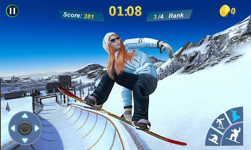 Snowboard Master 3D ekran görüntüsü