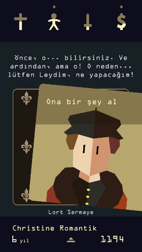 Reigns: Her Majesty ekran görüntüsü