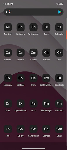 Letters - Minimalist Icon Pack ekran görüntüsü