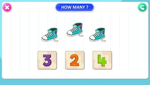 Quiz game for preprimary kids ekran görüntüsü