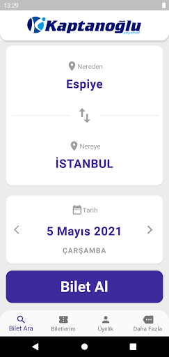 Kaptanoğlu Seyahat ekran görüntüsü