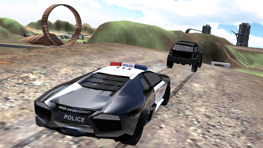 Police Chase Car Drifting ekran görüntüsü