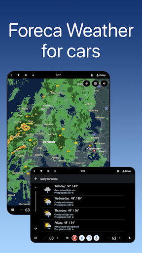 Foreca Weather Automotive ekran görüntüsü