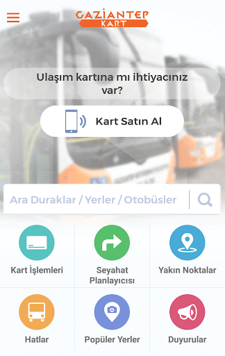Gaziantep Kart ekran görüntüsü