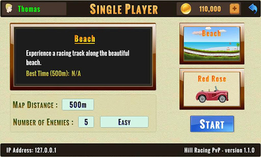 Hill Racing PvP - Multiplayer ekran görüntüsü