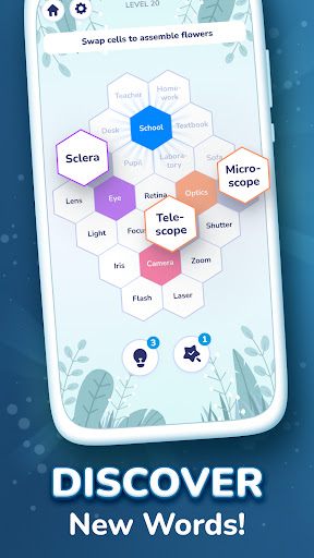 Hexa Words: Sort Associations ekran görüntüsü