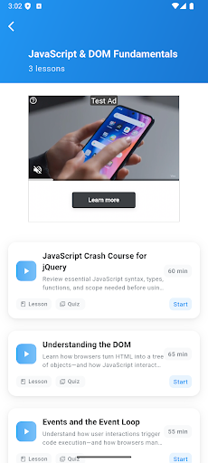 Learn jQuery ekran görüntüsü