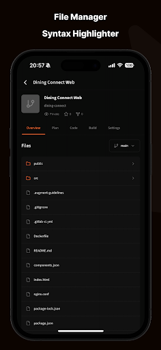 Comeet - GitLab Client ekran görüntüsü