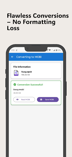 Epub to Mobi Converter ekran görüntüsü