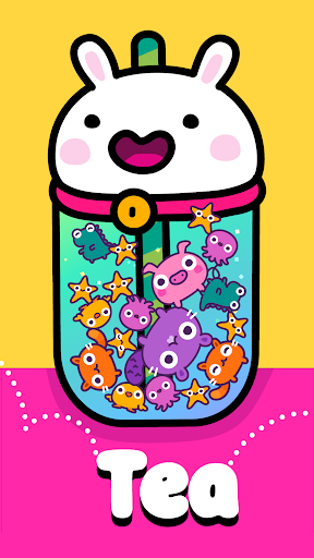 Kawaii Bubble Tea Animal Games ekran görüntüsü