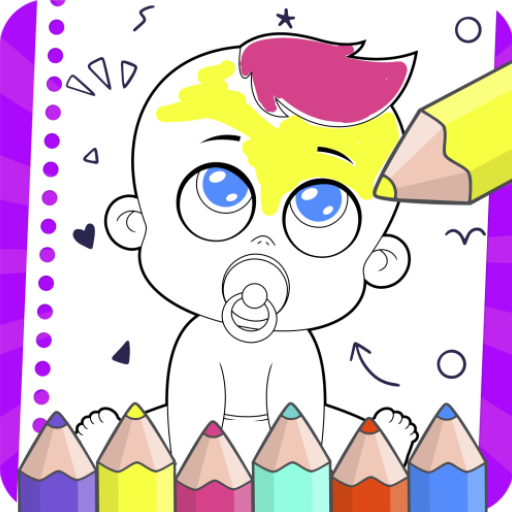 Lio Cute Babies Coloring Book
