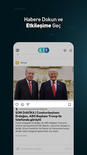 GZT: Haberin Sosyal Medyası ekran görüntüsü