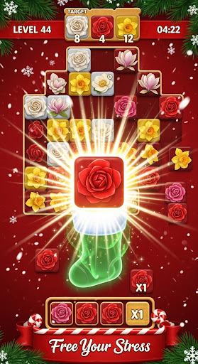 Tile Matching Blossom Master ekran görüntüsü
