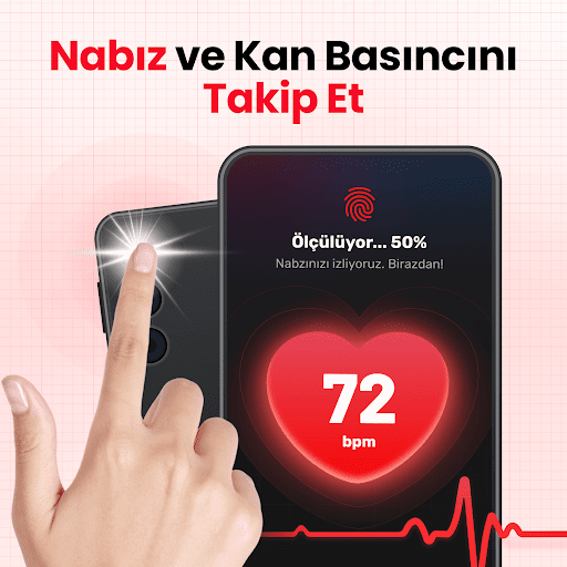 Nabız Ölçer - Tansiyon Ölçer ekran görüntüsü
