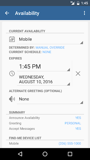 UM8700 Mobile ekran görüntüsü