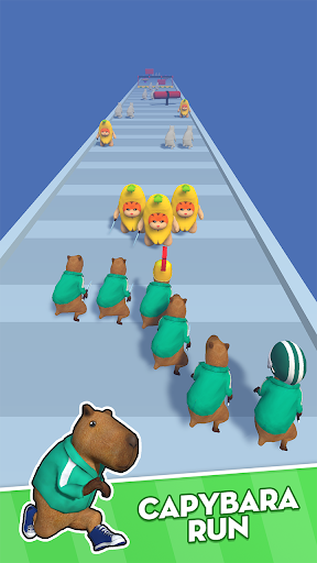 Capybara Run: 456 Rat Survival ekran görüntüsü