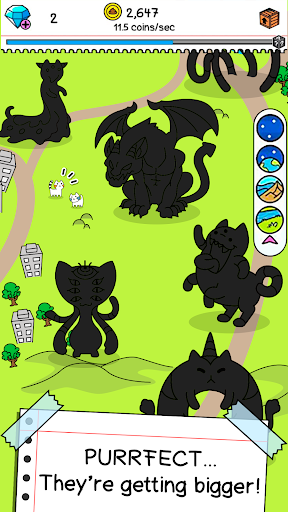 Cat Evolution: Merge Animals ekran görüntüsü