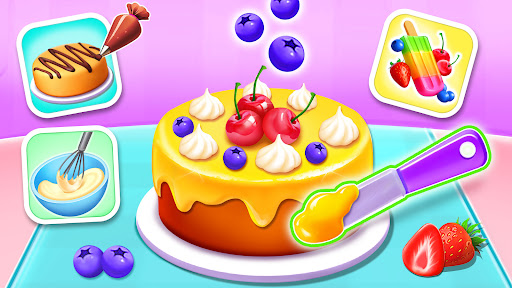 Sweet Bakery: Baking Cake Game ekran görüntüsü